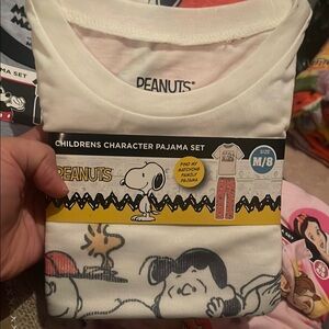 Peanuts Character Pajama Set for Kids